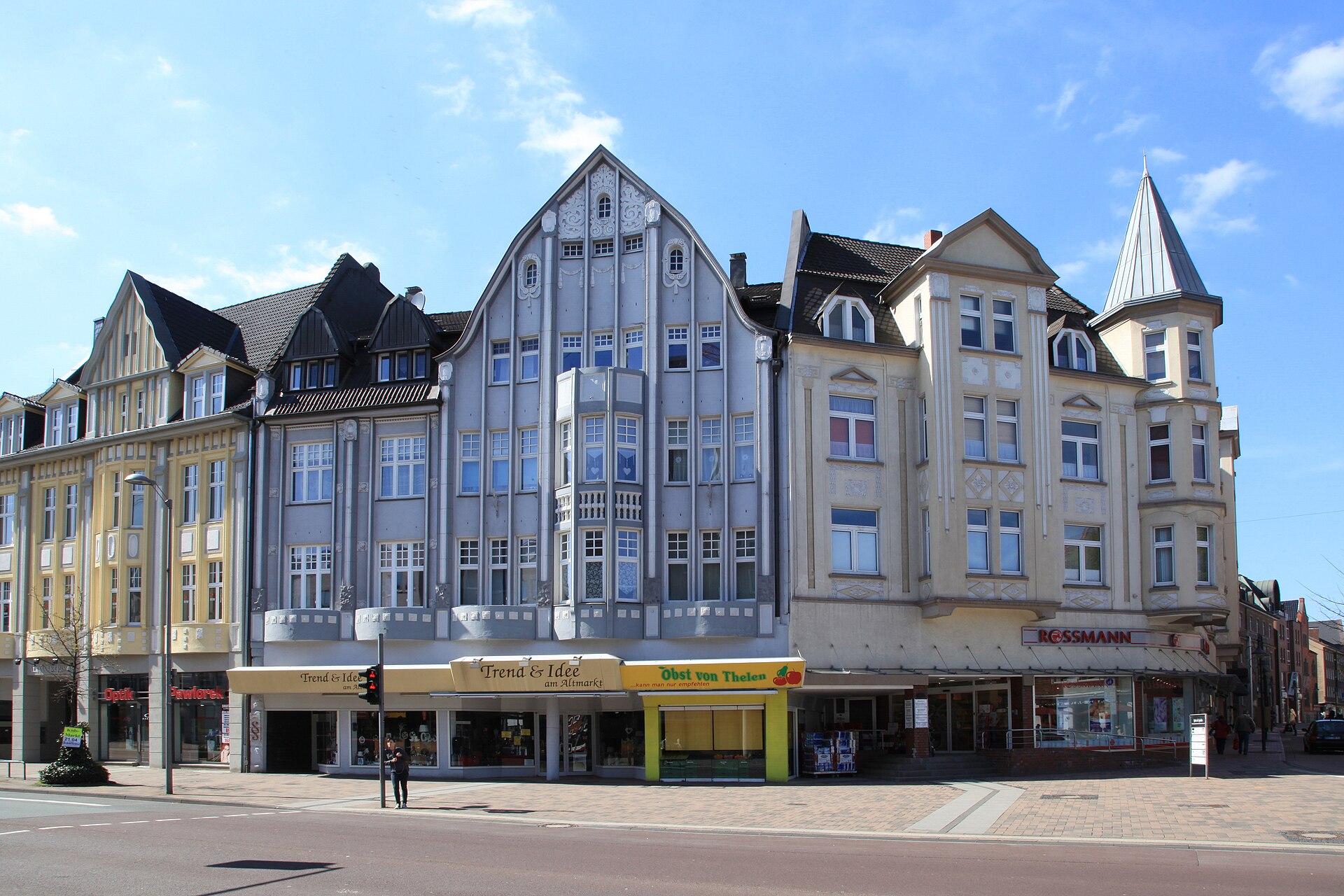 Stadtmotiv in Bottrop – Bottrop - Altmarkt 02 ies